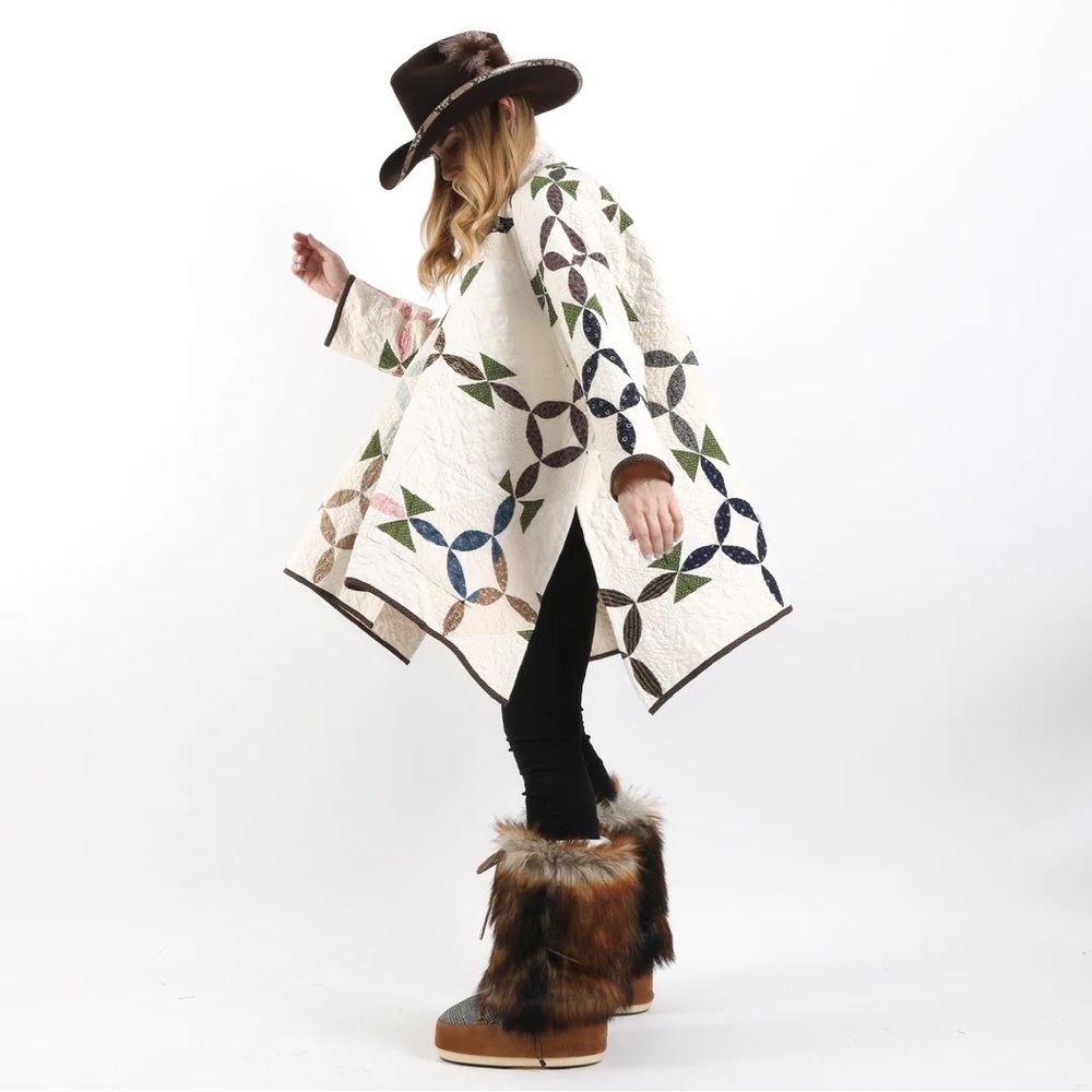 Patchwork Quilted Women's Jacket - Picture 6 of 6